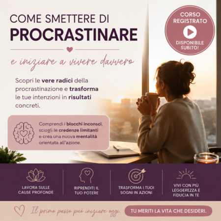 COME SMETTERE DI PROCRASTINARE?