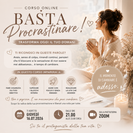 COME SMETTERE DI PROCRASTINARE?